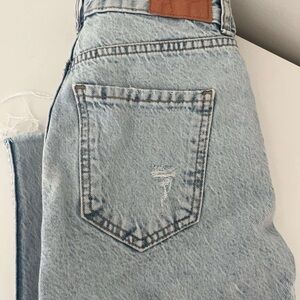 zara ripped jeans